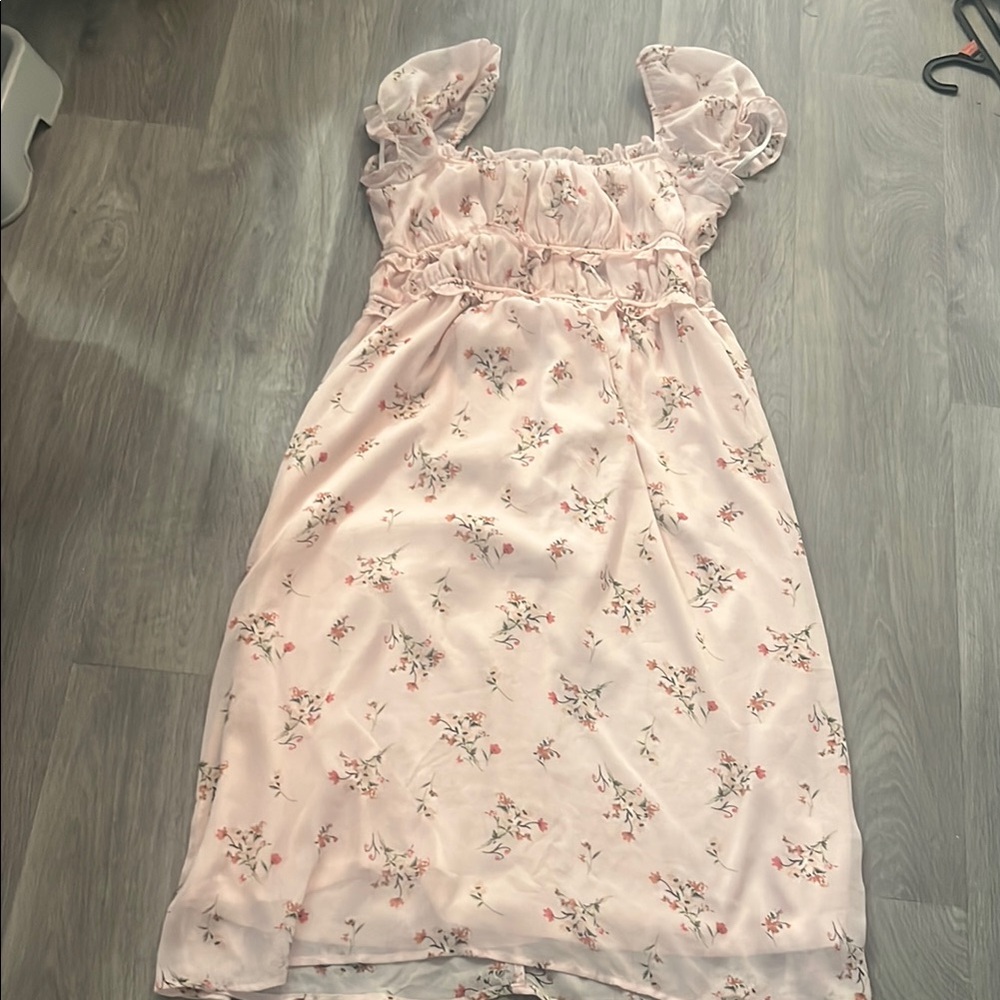 Matix Clothing Company Floral Pink Blouse